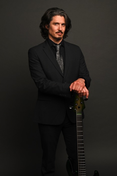 Stephen McQuay with bass